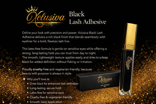 Black Lash Adhesive Lashes